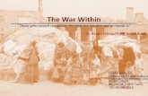 The War Within - TDRP Programming in DDR.PPT.pdf · •Psychosocial Impacts of extreme Violence on Ex- ... - Repeated reading of the narration ... fully mainstreamed process ...