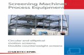 Screening Machines Process Equipment - Amazon … screening plants CAD sketch of a triple deck circular motion screening machine with 1 tons vibrating weight Modern screening plants
