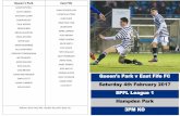 Queen s Park East Fife · Queen’s Park East Fife GAVIN MITHELL SOTT GISON ... HRIS KANE JONATHAN PAGE JASON KERR ... sides after their dip in fortunes and their
