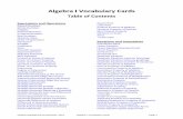 Algebra I Vocabulary Cards - starpointlearns.weebly.comstarpointlearns.weebly.com/uploads/5/9/0/7/59076643/math_vocab... · ... (graphic organizer) ... 2014 Algebra I Vocabulary Cards