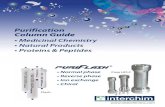 Purification Column Guide - SepSolutions Interchim/Interchim... · Purification Column Guide 1 ... Atoll X Atoll X is a universal polymer for mid & non polar compounds, MW