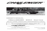 OWNER'S MANUAL - Miller Industries · owner's manual challenger 4800 series installation, ... 2 2 0301932 5/16" x 10' chain assembly ... 2" id x 3" od x #10 ga