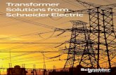 Transformer Solutions from Schneider Electric · Vector groups Dy, Yy, ... country, a transformer should be best adapted to the structure of your distribution network while offering