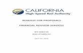 RFP HSR15-92 State of Californiahsr.ca.gov/docs/about/doing_business/RFP_HSR15_92_Request_for... · 22.04.2016 · REQUEST FOR PROPOSALS . FINANCIAL ADVISOR SERVICES . RFP HSR15-92
