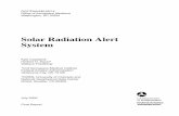 Solar Radiation Alert System - libraryonline.erau.edulibraryonline.erau.edu/online-full-text/...reports/AM05-14.pdf · 4. Title and Subtitle 5. Report Date Solar Radiation Alert System