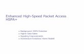 Enhanced High-Speed Packet Access HSPA+_ws16.pdf · Enhanced High-Speed Packet Access HSPA+ Background: HSPA Evolution Higher Data Rates Signaling Improvements Architecture Evolution