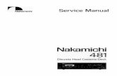 Nak 481 service manual pages 2 through 15 - PCBUNN …pcbunn.cd3.caltech.edu/jjb/Nakamichi/481_ServiceManual.pdf · 2. PRINCIPLE OF OPERATION 2.1. Mechanisms 2.1.1. Headblock Refer