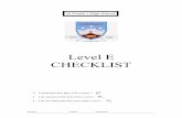 Level E CHECKLIST - mathsrevision · Level E CHECKLIST I understand ... Level E Course Checklist Pupil Signature_____ Parental Signature ... Right-Angle 90o Triangle 2.