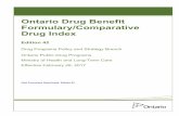 Ontario Drug Benefit Formulary Edition 42 system of the American Hospital Formulary Service (AHFS) ... The pharmacologic-therapeutic classification under which any drug is listed may