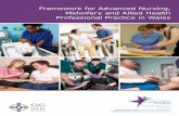 Framework for Advanced Nursing, Midwifery and Allied … Framework for Advanced Nursing, Midwifery and Allied Health Professional Practice in Wales Kim Atkinson Clinical Lead Occupational