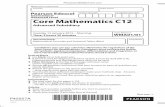 Advanced Level Core Mathematics C12pmt.physicsandmathstutor.com/download/Maths/A-level/C2/Papers... · Core Mathematics C12 Advanced Subsidiary You must have: ... Pearson Edexcel