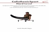 CalisthenicSport Level-Intermedio.pdf · Coach Claudio Negro CalisthenicSport Hard Level Il programma d’allenamento intermedio per iniziare ad approcciarsi alle Skills del Calisthenics