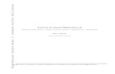 Esercizi di Analisi Matematica II - dma.unifi.itspadini/archivio/didattica/esercizi.pdf · Esercizi di Analisi Matematica II Ingegneria Ambiente e Risorse — Ingegneria Ambiente