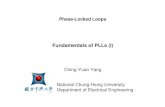 Fundamentals of PLLs (I ) - 國立中興大學cc.ee.nchu.edu.tw/~aiclab/teaching/pll/lect01_Fun1.pdf · Fundamentals of PLLs (I ) Phase-Locked Loops. PLL ICs 1-1 Ching-Yuan Yang