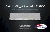 New Physics at CDF? - Cornell Universitypt267/files/talks/MultiMuon.pdfNew Physics at CDF? ... to measure the diﬀerence between the momentum vectors of the undecayed ... 3 The assumed