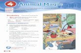 PDF Compressor Pro 4 Animal Magic - Pearson ELTproduct.pearsonelt.com/.../samples/level_1/Level_1_Unit_4_Sample.pdf · 4 Animal Magic Yes, it is. 8 4 2 1 3 5 10 7 9 6 ... Grammar