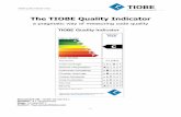 The TIOBE Quality Indicator · TIOBE Quality Indicator (TQI) The TIOBE Quality Indicator a pragmatic way of measuring code quality Document ID: TIOBE-20120718.1 ... This standard