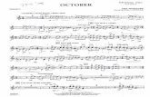 OCTOBER VIOLIN 1 Cantabile y molto legato; rubato assai ...bbhhsorchestra.com/uploads/3/4/5/8/34587581/whitacre--vn_1.pdf · © Copyright 2000 by Eric Whitacre This arrangement ©