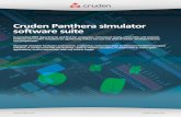 Cruden Panthera simulator software suite · as VI-CarRealTime, IPG Carmaker, CarSim, SIMPACK, VeDYNA, dSPACE ASM, AVL VSM and Dymola is simple and straightforward through the ePhyse