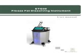 ETG30 Freeze Fat Dissolving Instrument - Hehobe Online Fat Freezing ETG30.pdf · ETG30 Freeze Fat Dissolving Instrument. ... 4. 40K Fat cavitation head jack 5. ... 7.The machine will