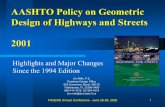 AASHTO Policy on Geometric Design of Highways and …axmann/Math714/TrafficCircles/Bosworth1i.pdf · FACERS Annual Conference - June 26-29, 2002 1 AASHTO Policy on Geometric Design