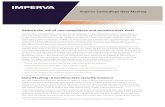 Imperva Camouflage Data Masking Brief Dec 2015 V2 · Imperva Camouflage Data Masking Reduce the risk of non-compliance and sensitive data theft Sensitive data is embedded deep within