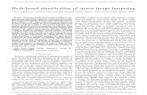 Hash-based identiﬁcation of sparse image tamperinghome.deib.polimi.it/tubaro/Journals/Journal_TIP2009.pdf · The original content producer generates a hash using ... in the least