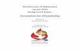 Formation for Discipleship - Archdiocese of Milwaukee .Formation for Discipleship: Key Questions