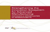 Strengthening the Innovation Ecosystem for Advanced Manufacturing · 2015-06-09 · Nicholas Martin Graduate Student, ... STRENGTHENING THE INNOVATION ECOSYSTEM FOR ADVANCED MANUFACTURING
