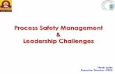 Process Safety Management Leadership Challenges Dutta.pdf · Process Safety Management & Leadership Challenges Hirak Dutta Executive Director-OISD
