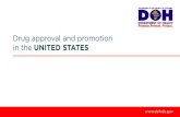 Drug approval and promotion in the UNITED STATES - doh ·  Drug approval and promotion in the UNITED STATES