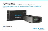 UltraHD HDBaseT Camera System Installation & … & Operation Guide Version 1.0 Published: March 24, 2016 RovoCam UltraHD HDBaseT Camera System
