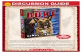 COLL0127210-001 Duke Discussion Guide - Scholastic · With World War II raging and his father ﬁ ghting overseas in Europe, ... After reading the ﬁ rst chapter, list everything