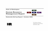 Human Resource Management Report - Washington HR/HRM... · State of Washington Human Resource Management Report Develop Workforce Reinforce Performance Deploy Workforce Plan & Align