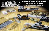 CONSTRUCTION TOOLS AND FASTENERS - …bandceagle.com/files/fastener_selection_guide.pdfFASTENER SELECTION GUIDE STEP 1: To identify the Length, Angle and Collation of ... Find your