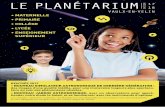 Plaquette Scolaire - Couv copie - planetariumvv.com · le planÉtariumi s 18 vaulx-en-velin maternelle primaire , collÈge , lycÉe , enseignement supÉrieur rentrÉe 2017 nouveau