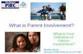 What is Parent Involvement? · What is Parent Involvement? What is Your Definition of ... The School PI Team: Who ... • Jeopardy Game Show with questions based on what parent know