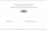 City and County of San Francisco Request for Proposals for ... · City and County of San Francisco Request for Proposals for Publication of San Francisco Municipal Codes ... Publication
