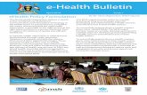 eHealth Quartely Bulletin - ReliefWebreliefweb.int/sites/reliefweb.int/files/resources/eHealth Quartely...April 2016 Issue 1 e-Health Bulletin With the increasing use of mobile technology