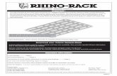 Rhino-Rack - Fitting Instructions - Pioneer Flat Packvpm.cdn.rhinorack.com.au/Instructions/Accessories/Pioneer-Flat... · 18 M6 x 16mm T-Bolt B089 6646 12 19 M6 x 20mm Security Head