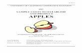 SAMPLE COSTS TO ESTABLISH AND PRODUCE APPLES · SAMPLE COSTS TO ESTABLISH AND PRODUCE ... SAMPLE COSTS TO ESTABLISH AND PRODUCE APPLES ... Four scab sprays are shown in this cost