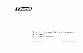 Tivoli SecureWay Security Manager Release Notespublib.boulder.ibm.com/tividd/td/security/GI11-0802-00/en_US/PDF/... · transcribed, stored in a retrieval system, or translated into