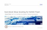 Sub-block Wear-leveling for NAND Flash€¦ · Sub-block Wear-leveling for NAND Flash ... Layer Enhancing the Lifespan of Flash Memory based Solid State Drives, ... Sub-block Wear-leveling