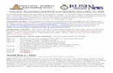 Van Arty Association and RUSI Van Members News May 15, … · 1 Van Arty Association and RUSI Van Members News May 15, 2018 Newsletters normally are emailed on Monday evenings. If