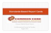 Standards-Based Report Cards PP · use % grades or rubrics ... The standards-based report card uses numerical indicators of student ... Standards-Based Report Cards PP Author: