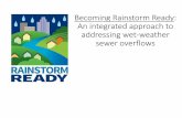 Becoming Rainstorm Ready: An integrated approach to ... addressing wet-weather sewer overflows