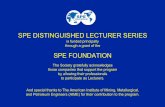 SPE distinguished lecture - Society of Petroleum … of Energy and Industry, Qatar, and Qatar Petroleum chairman. Plant Statistics 34,000 bpd capacity - 24,000 bpd Diesel - 9,000 bpd