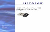 N150 Wireless Micro USB Adapter WNA1000M - .Disabling the Windows Zero Configuration Utility .