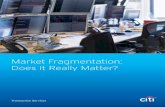 Market Fragmentation: Does It Really Matter? · FINRA ADF or FINRA Alternative Display is a facility for posting quotes, and reporting and comparing trades. All Financial Industry