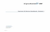 Cyclone III Device Handbook, Volume 1 and Volume 2 · Cyclone III LS Design Security Solution ... Cyclone III Device Handbook, ...